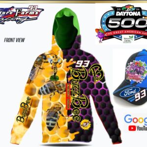 Buzz Bee Energy Drink Race Day Hoodies blk