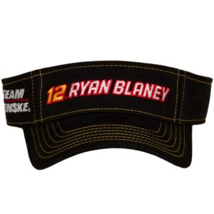 Men's Ryan Blaney Team Penske Black Visor