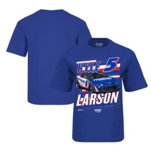 Youth Kyle Larson Hendrick Motorsports Team Collection Royal Hendrickcars.com Chicane T-Shirt